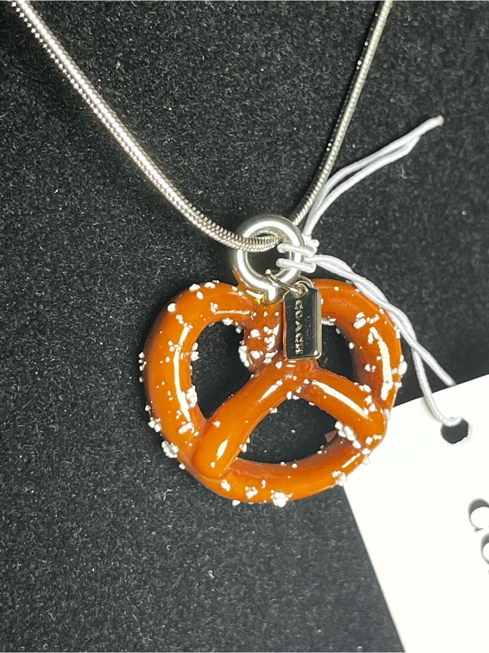 Coach Pretzel Charm NWT